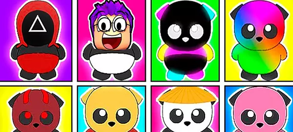 Pick Your Favorite Color And Get A Random Panda From Roblox!