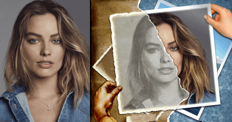 🌟 Draw Your Past And Present Photo Now!