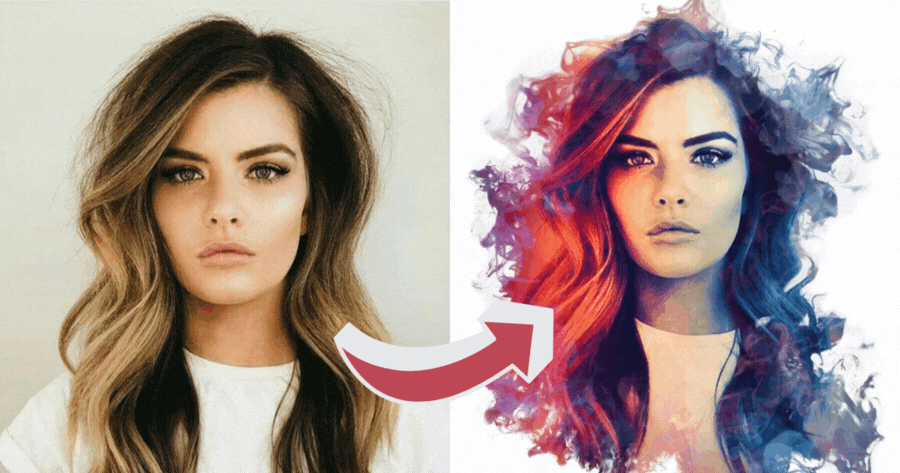 🎨 Add A Smoky Cloud Drawing Filter To Your Photo