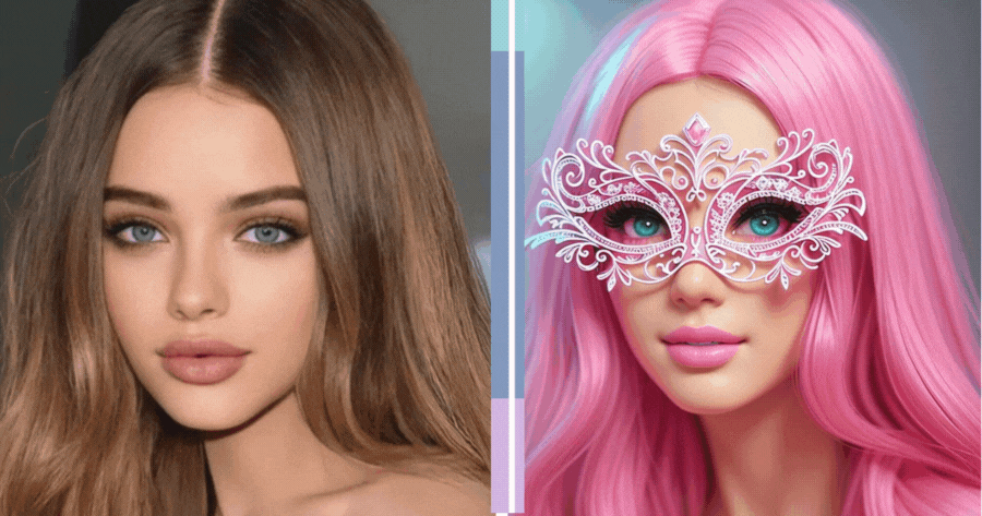 Barbie Mask Face Effect 🌸 Create Your Cartoon For FREE!