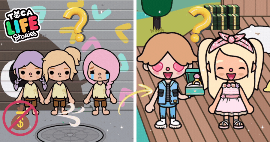 Wat sal Toca Life Arm Meisie Storie wees? Jy bepaal die bestemming!📖✨👧