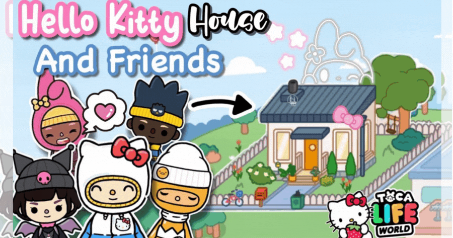 Kies Jou Gunsteling Hello Kitty Huis In Toca Life En Ons Kan Jou Geluksnommer Hierdie Jaar Vertel!