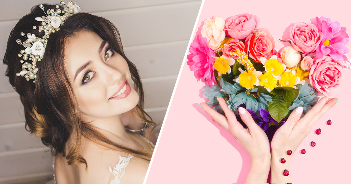 Design Your Bridal Look From Head To Toe And We'll Tell You What Flower