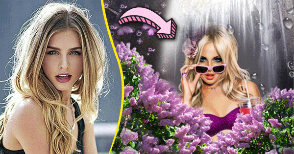 Discover Your New Purple Waterfall Photo Here!