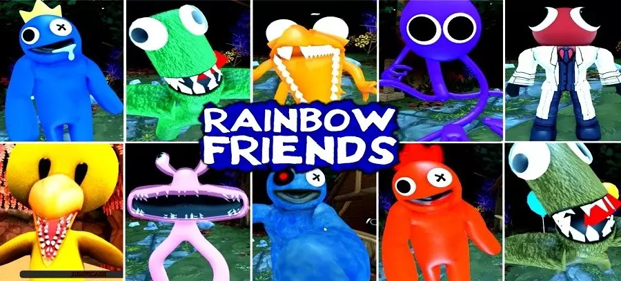 Choose the rainbow friend that you consider your favorite