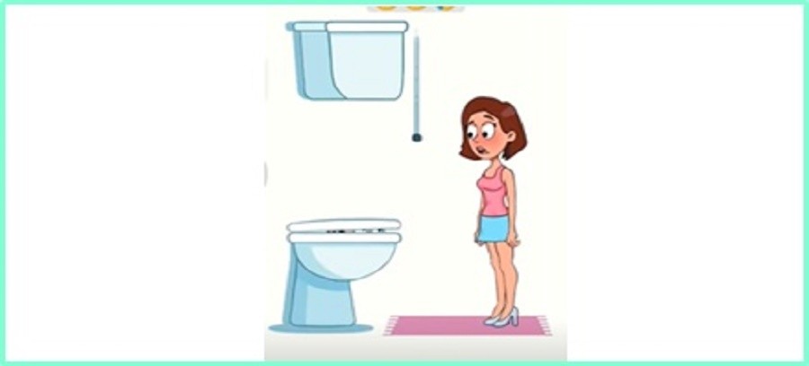 Inside the toilet is a surprise. What do you think it would be?