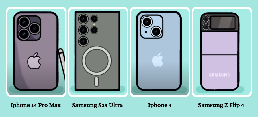 Choose your favorite Toca Life phone design