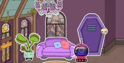 Choose your favorite Monster High room design: