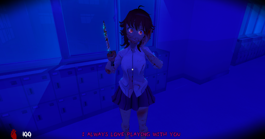 Which strategy would you do if you see an item but Saiko-chan is patrolling nearby?
