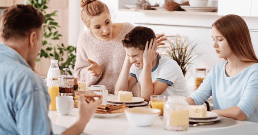 How do you deal with disagreements in your family?